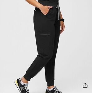 Women's Zamora™ High Waisted - Jogger Scrub Pants (Auburn 🧡)